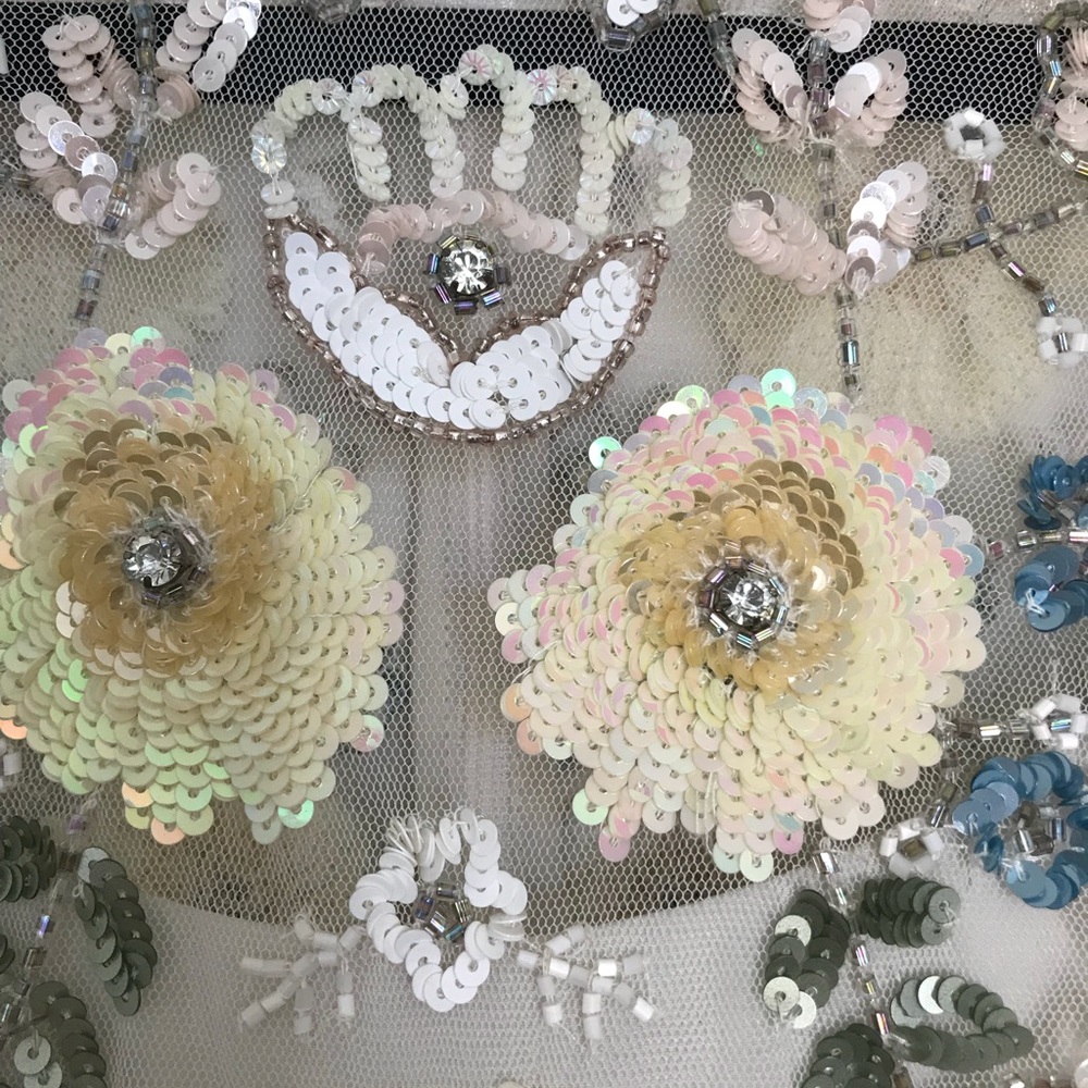 More photos of Needle & Thread gown